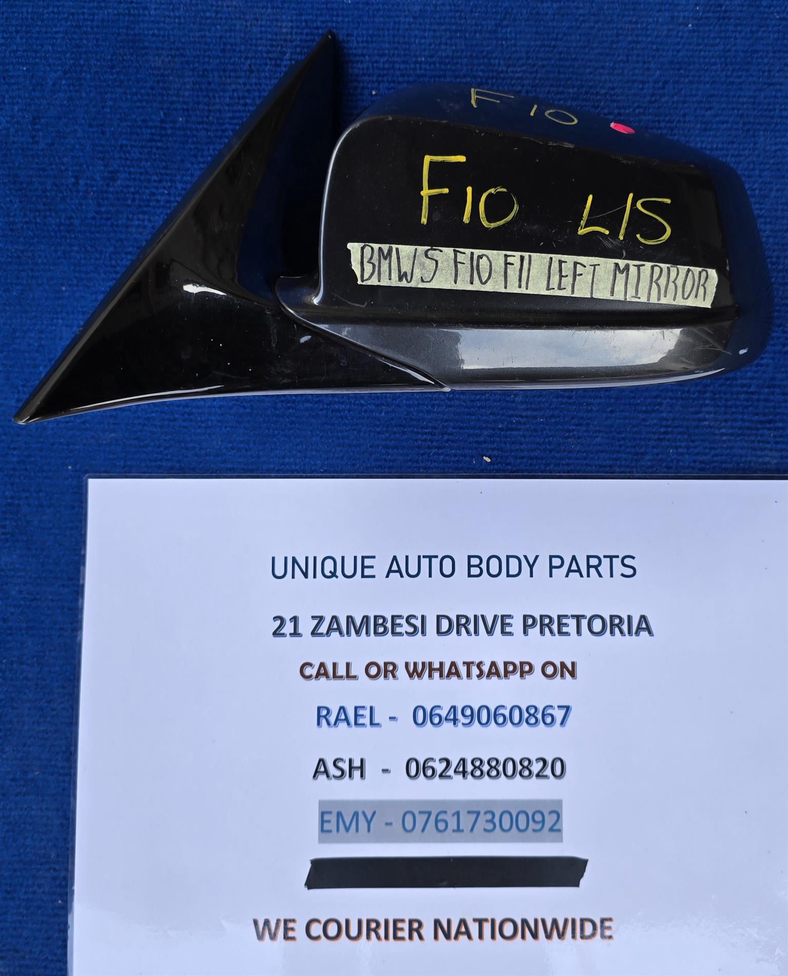 5 Series F10 F11 Left Mirror 5 Series F10 F11 Left Mirror
