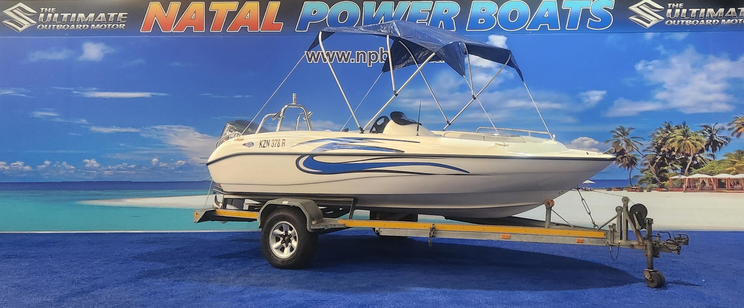 SUNSEEKER 170 ON TRAILER 130 HP YAMAHA 24 HOURS - Private Seller