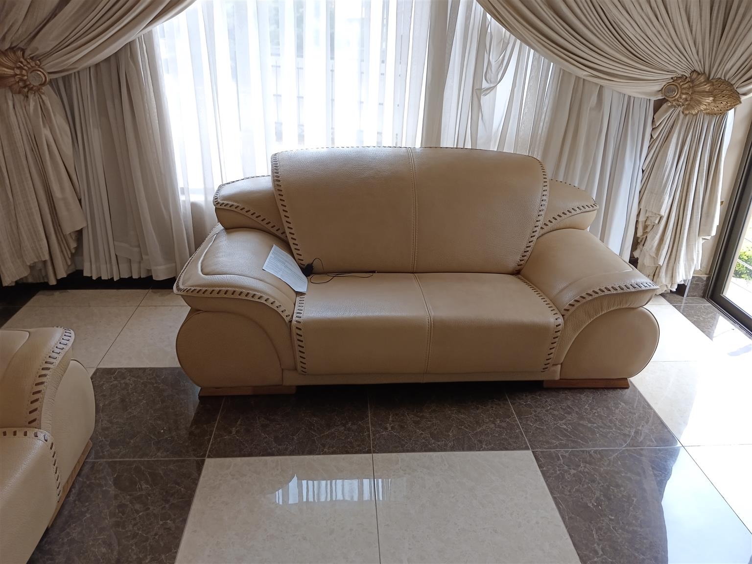 Leather couches