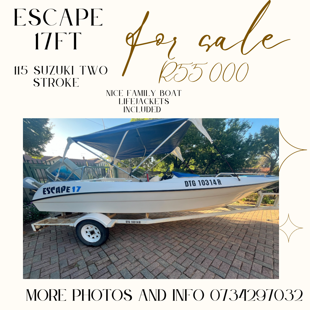 Escape 17 115 Suzuki two stroke