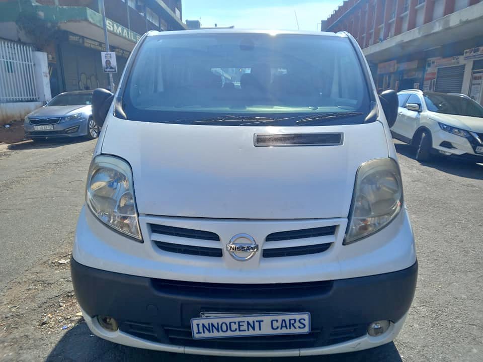 2008 NISSAN PRIMASTAR DCI 100 2.0 DIESEL, MANUAL, WHITE COLOR, MILEAGE