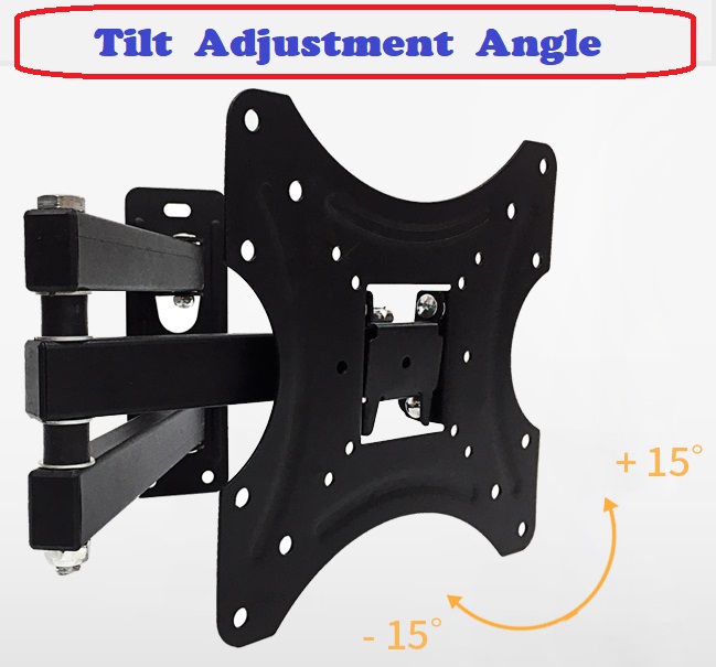 TV Wall Mount Bracket, Full Motion Cantilever Wall Mount 14 to 42 inches. NEW