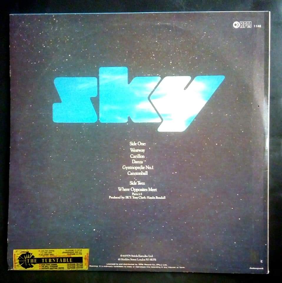 Sky - Sky LP Record
