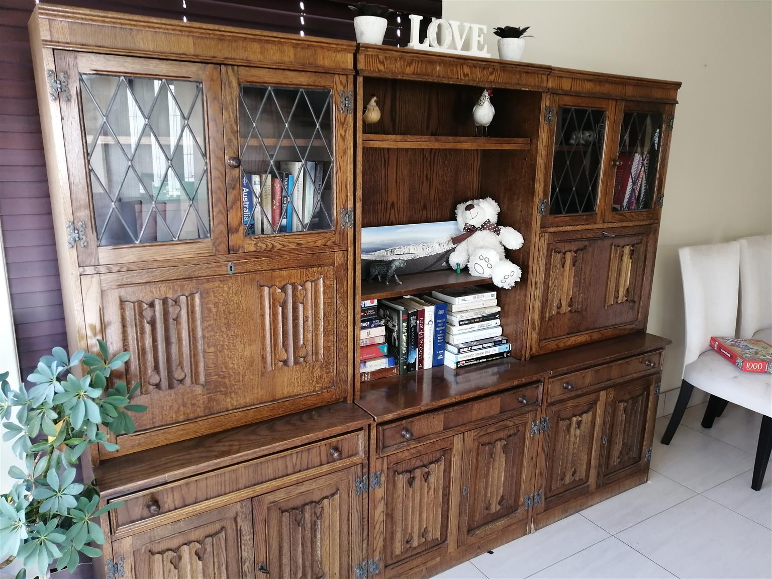 Large wooden cabinet