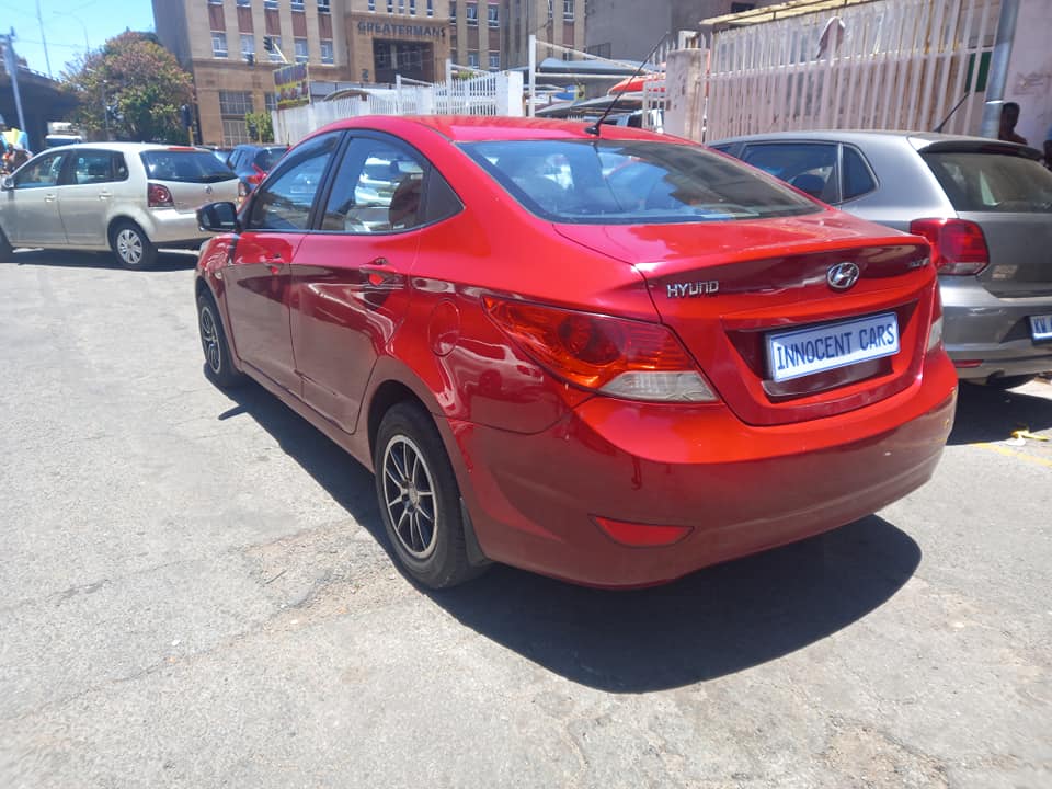 2012 HYUNDAI ACCENT 1.6 PETROL, MANUAL TRANSMISSION, NAROON COLOUR