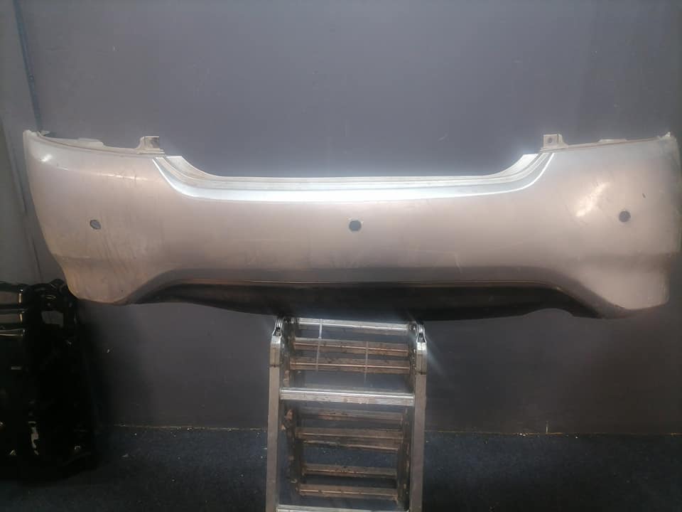 Nissan Almera silver rear bumper DM or contact number in the description for assistance. - Private Seller