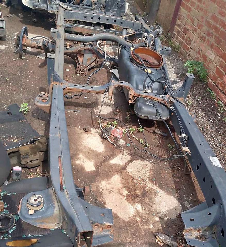 Ford Ranger T6 chassis Ford Ranger T6 chassis