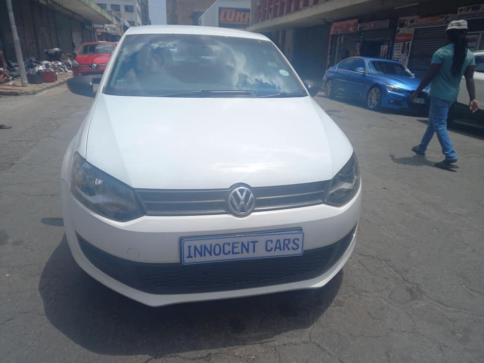 2010 VW POLO 6 1.4 PETROL, TRENDLINE MANUAL TRANSMISSION, WHITE COLOUR, 96000KM