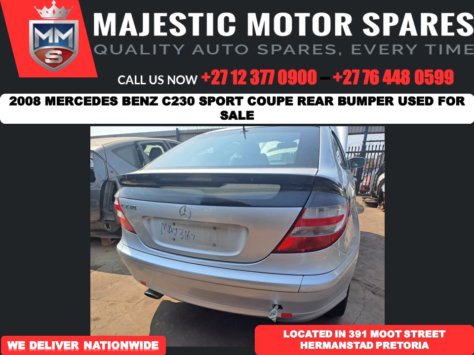 2008 Mercedes benz C230 Rear bumper - Private Seller 2008 Mercedes benz C230 Rear bumper - Private Seller