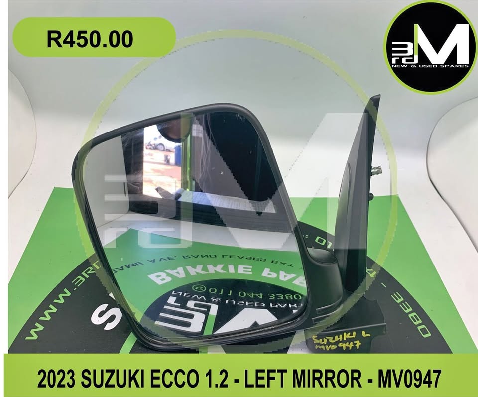 MIRROR - LEFT - 2023 SUZUKI ECCO 1.2 - Private Seller MIRROR - LEFT - 2023 SUZUKI ECCO 1.2 - Private Seller