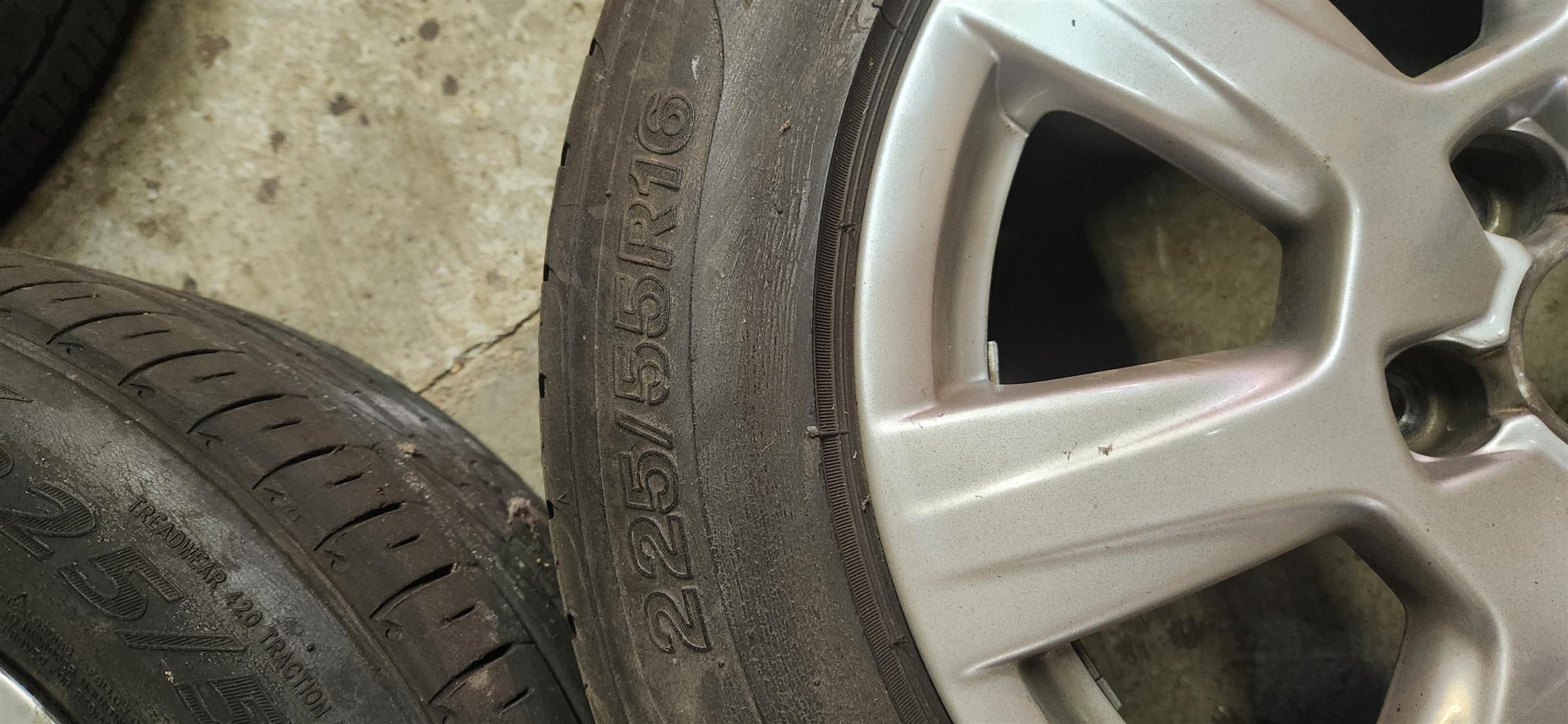 Audi mags with tyres - Private Seller