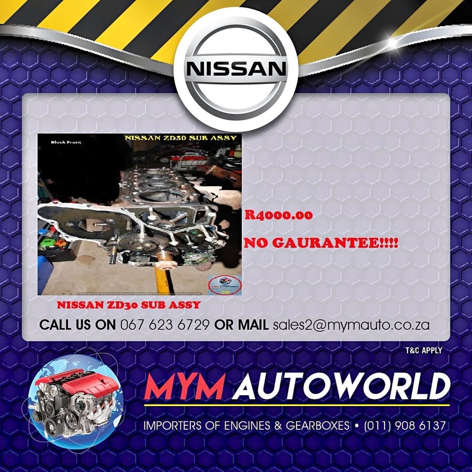 NISSAN ZD30 SUB ASSY - Private Seller NISSAN ZD30 SUB ASSY - Private Seller