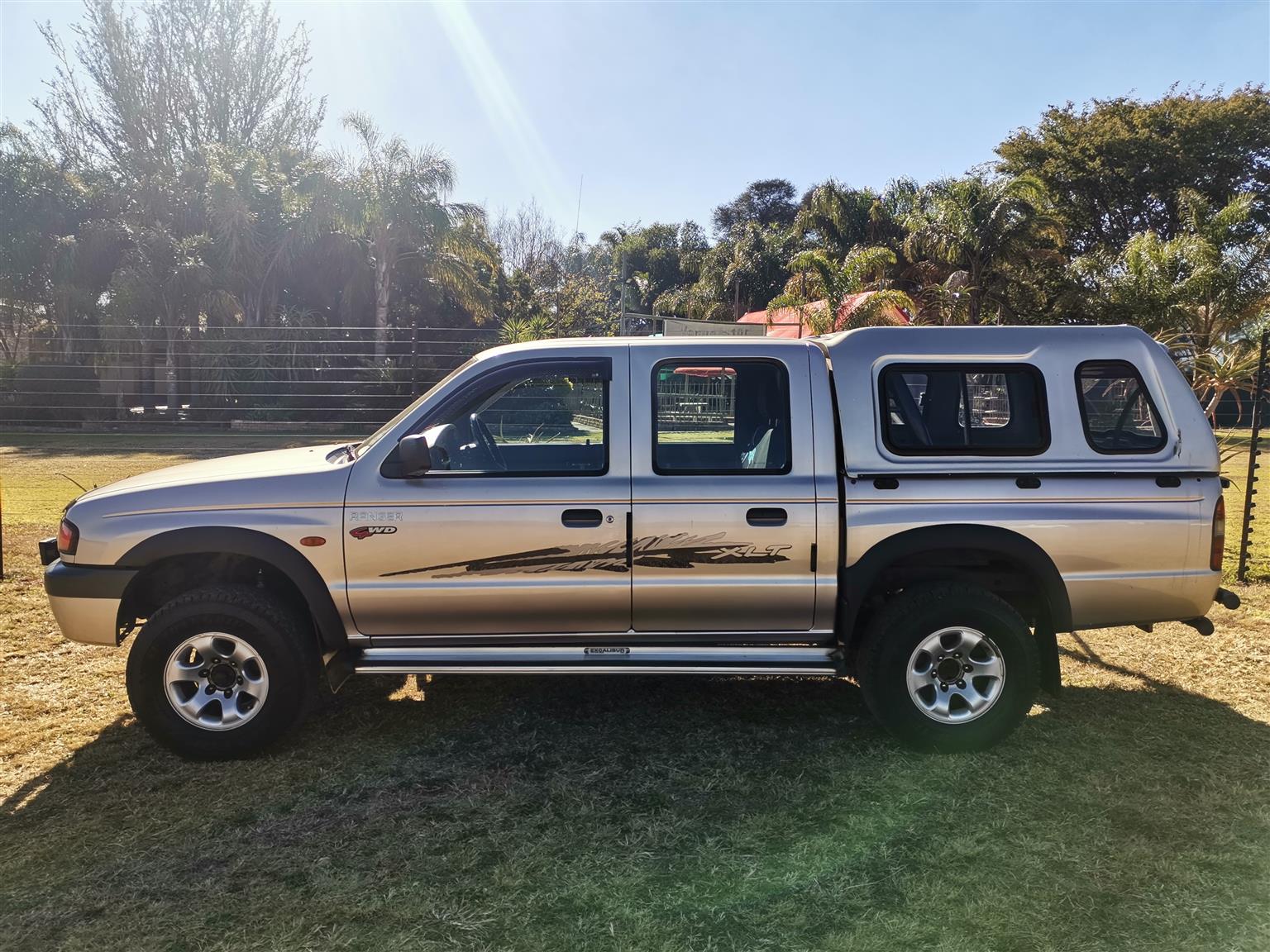 2003 Ford Ranger XLT Double Cab 4x4 Diesel Manual For Sale