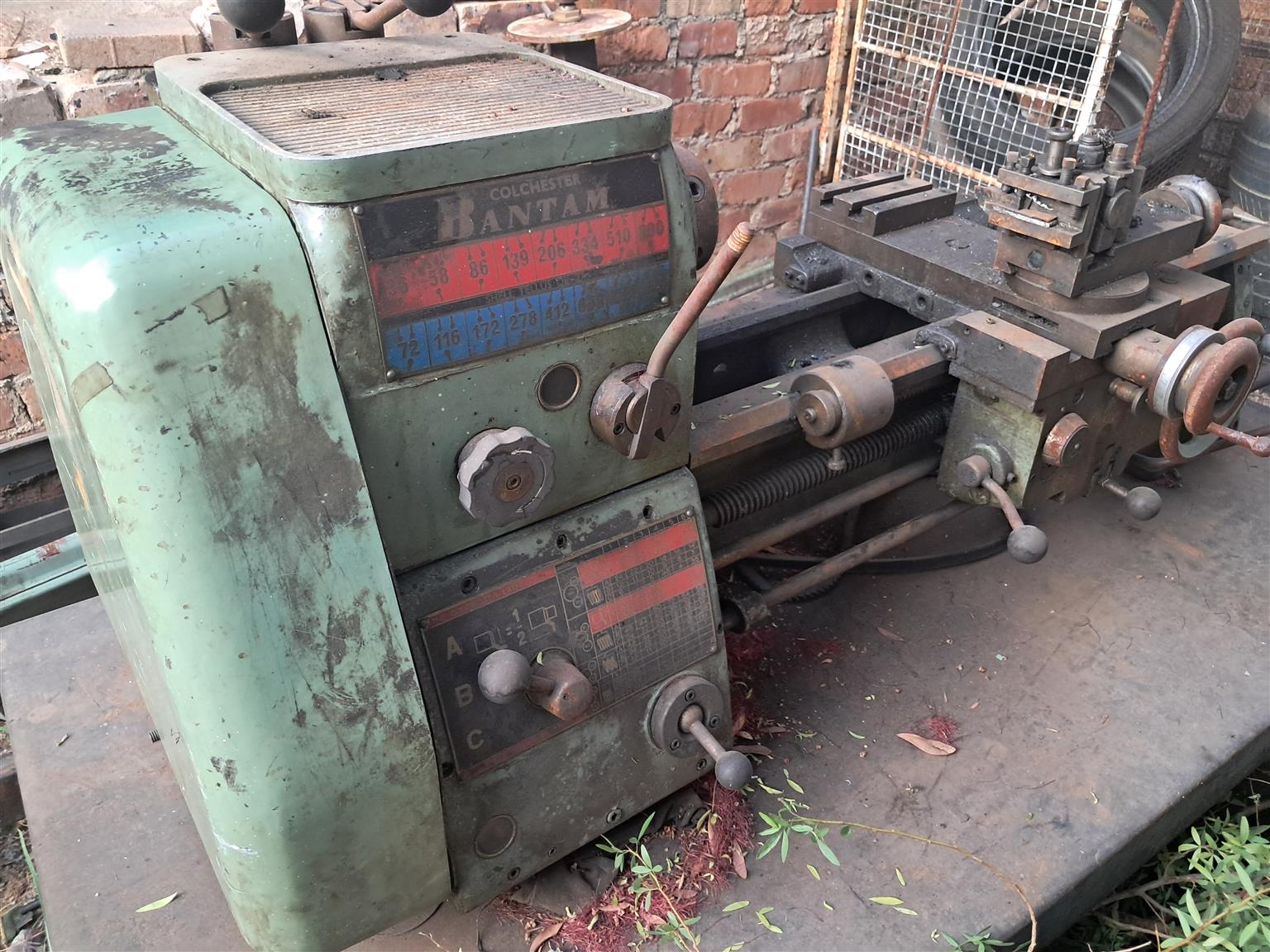 3 Phase Colchester Bantam Lathe Machine Junk Mail