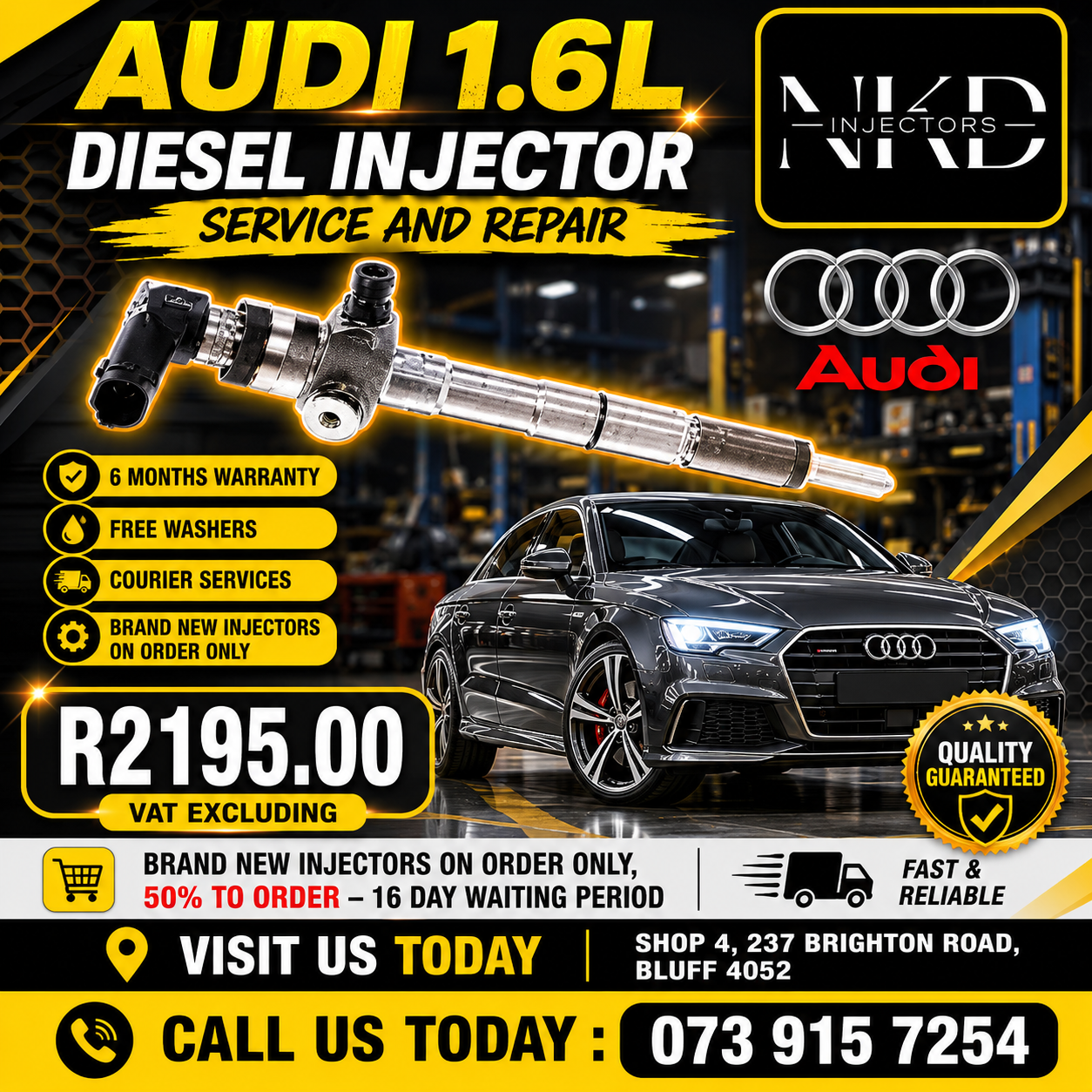 Repair_Audi_1.6L_Injectors - Private Seller Repair_Audi_1.6L_Injectors - Private Seller