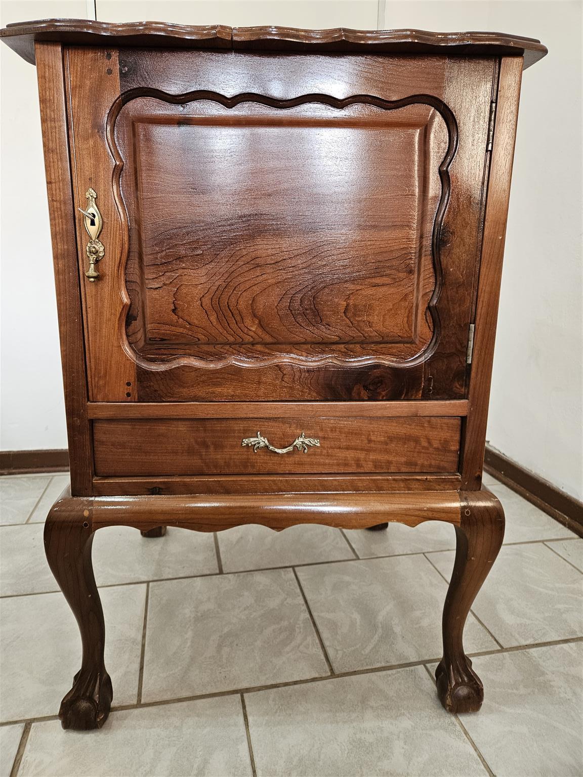 Antique Imbuia Ball & Claw Cabinet for sale Antique Imbuia Ball & Claw Cabinet for sale