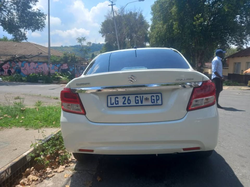 EXCELLENT SUZUKI DZIRE 1.2 MANUAL, PETROL, WHITE, 62000KMS