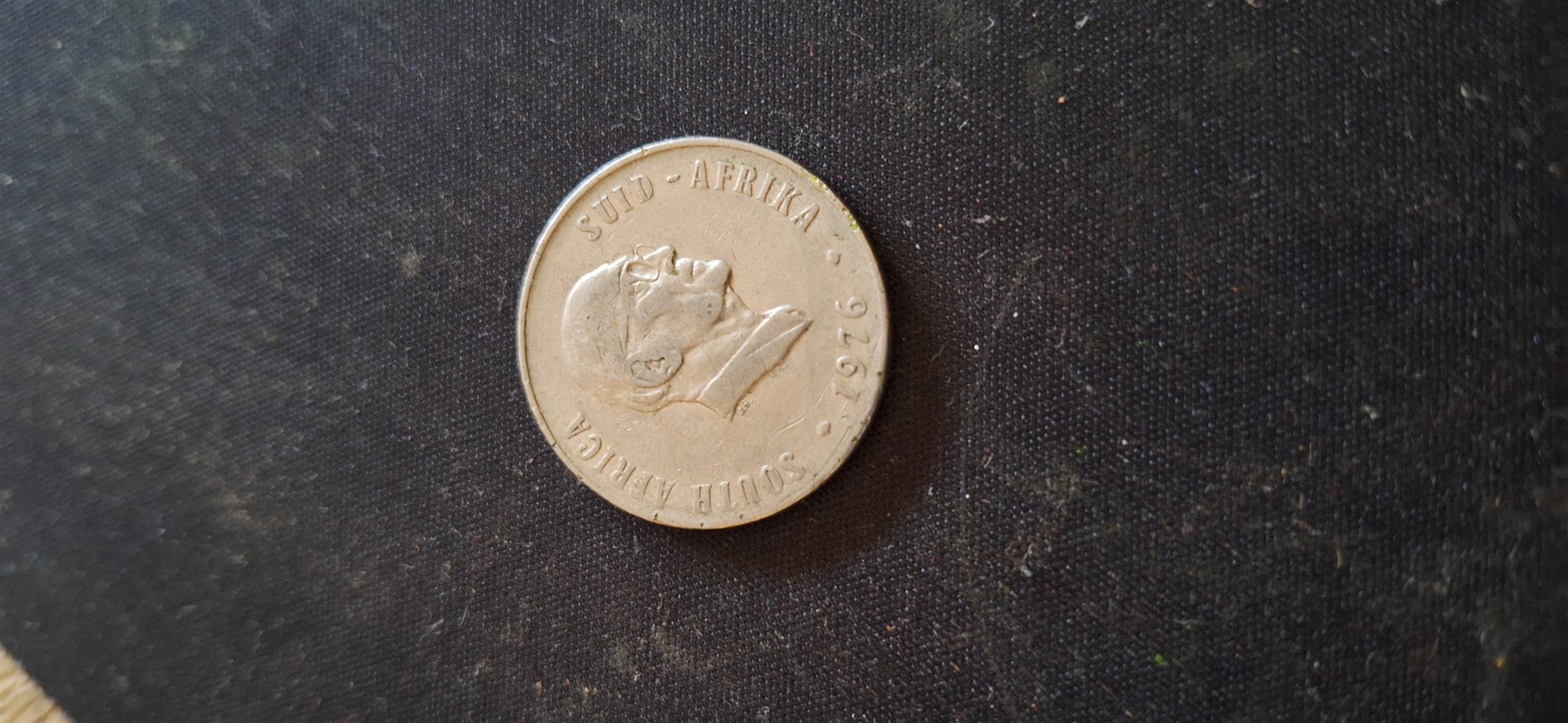 Old South African 5c and 10c coins for sale