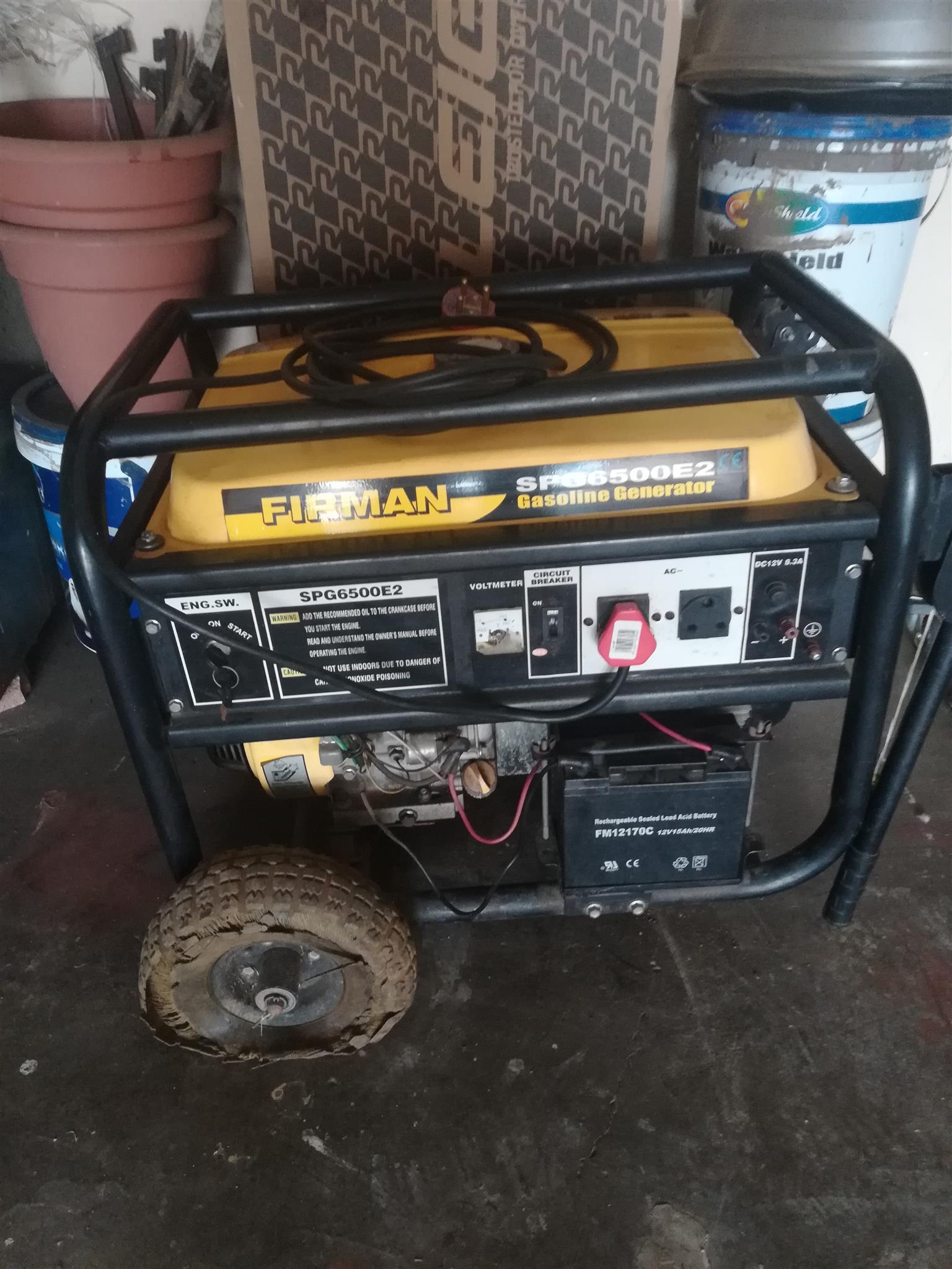 Firman 6.5KVA generator 