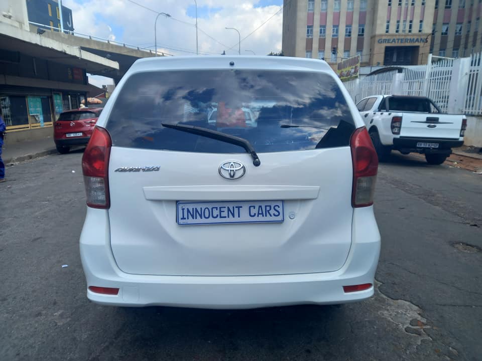 2014 TOYOTA AVANZA 1.5 PETROL, MANUAL TRANSMISSION, WHITE COLOUR
