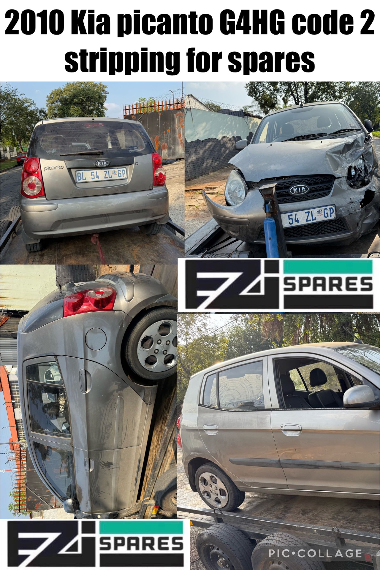 2010 Kia picanto G4HG code 2 stripping for spares - Private Seller