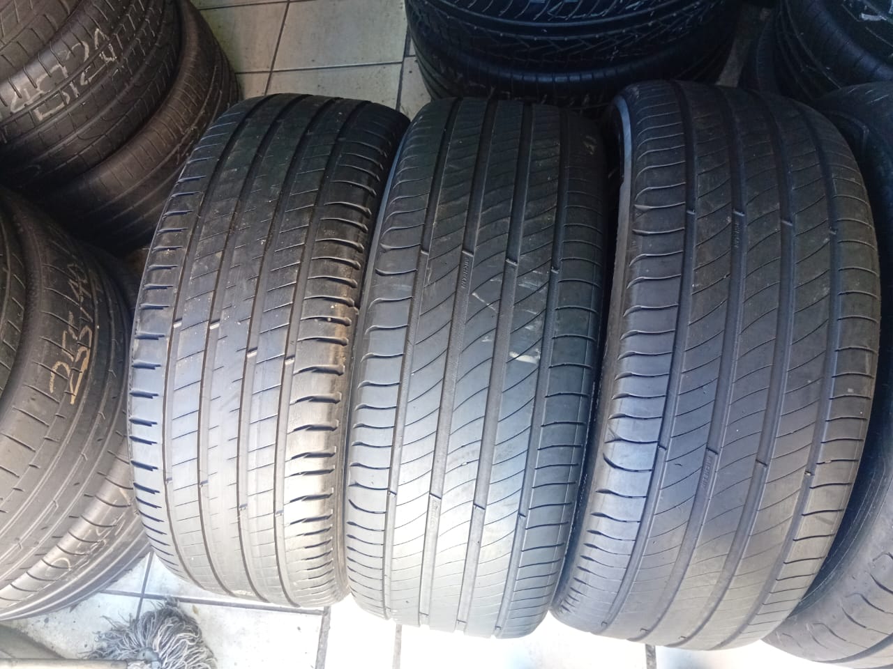 235/55/18 × 4 Michelin fairly used tyres - Private Seller