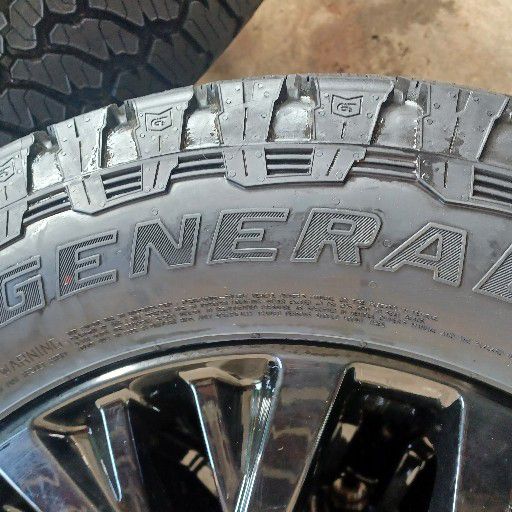 Ford thunder rims and general grabber at3 tyres