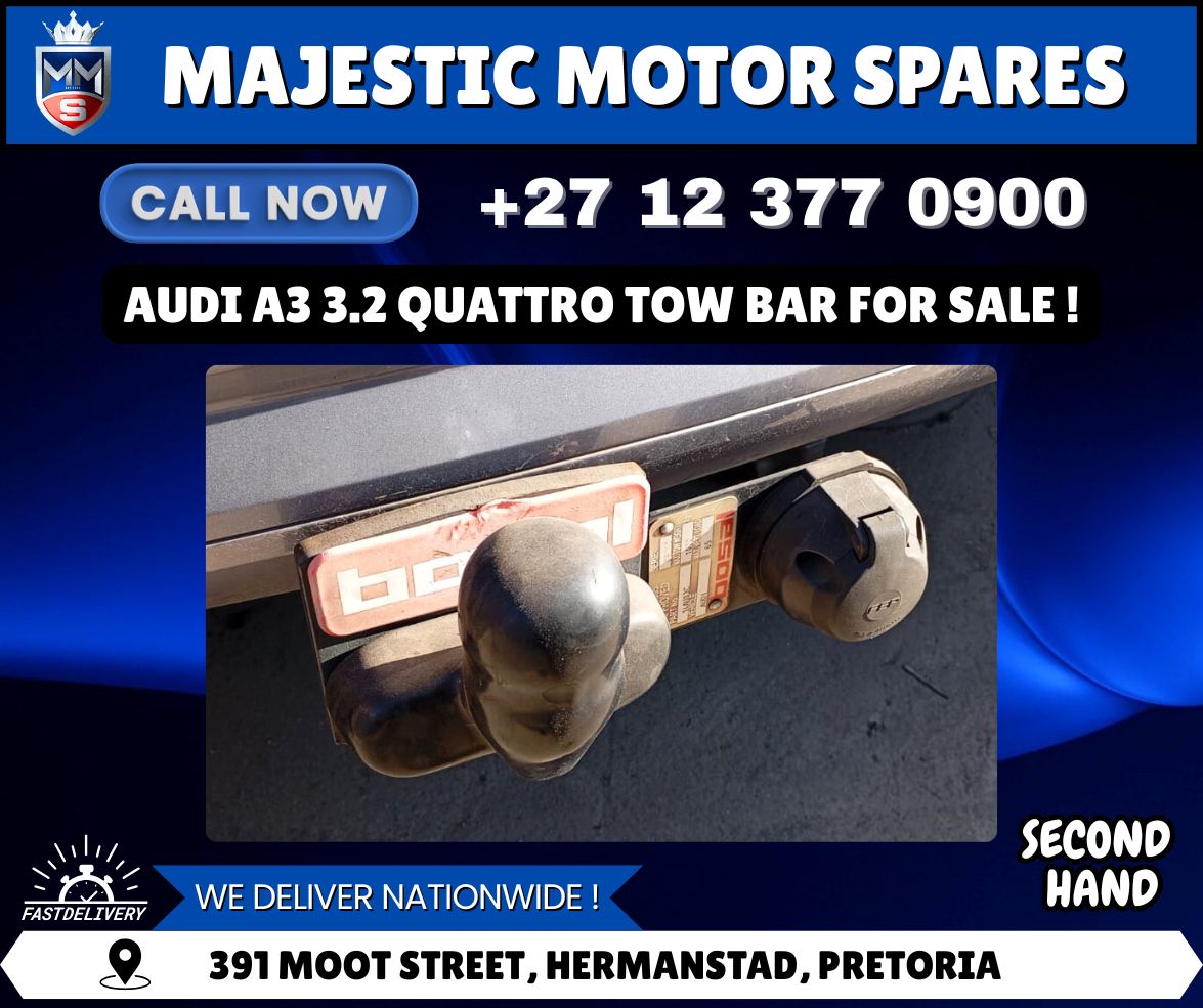For Sale: Audi A3 3.2 Quattro Tow Bar – Second Hand / Used - Private Seller For Sale: Audi A3 3.2 Quattro Tow Bar – Second Hand / Used - Private Seller