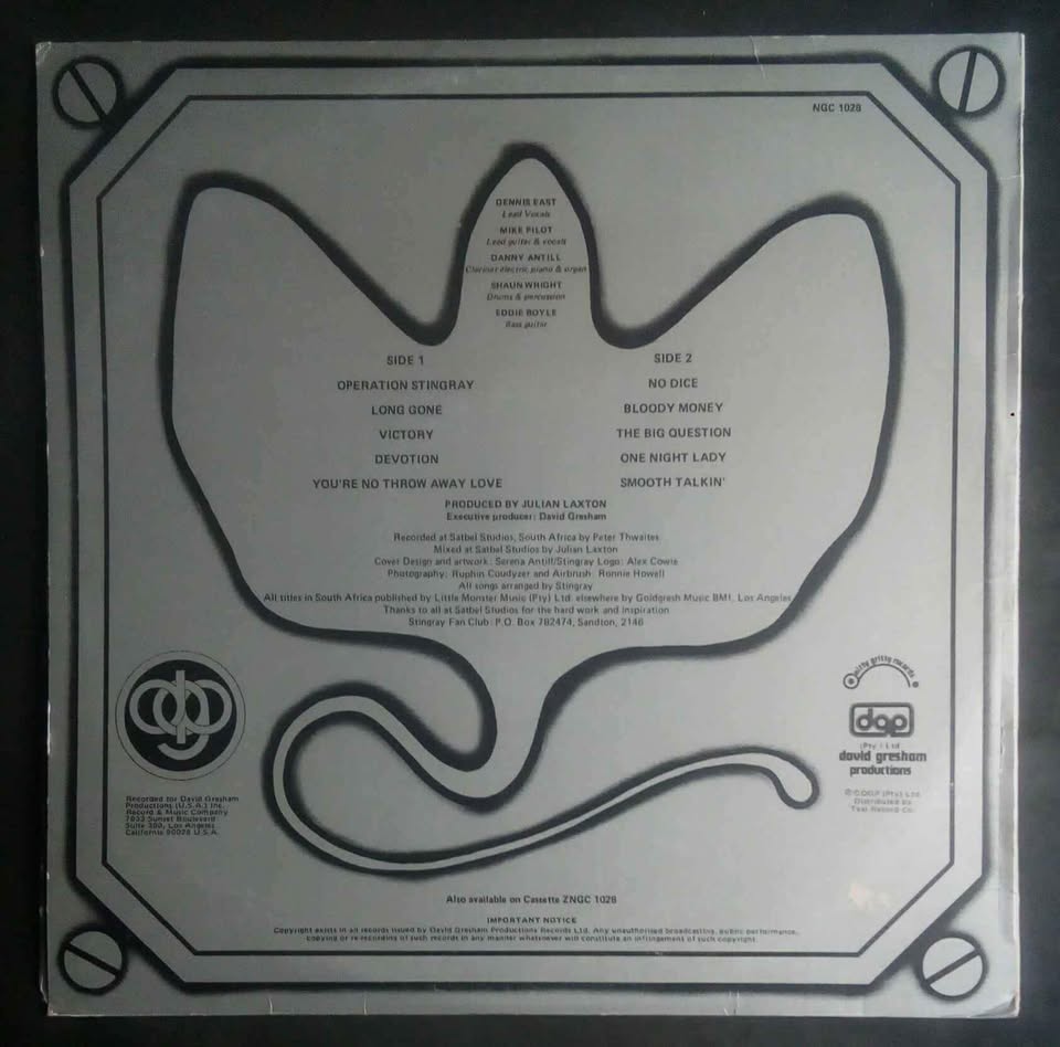 Stingray - Operation Stingray LP Record