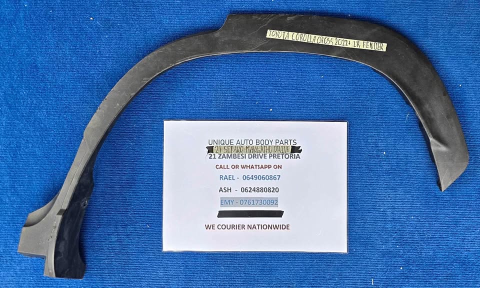 Toyota Corolla Cross 2022 + Left Rear Wheel Arch