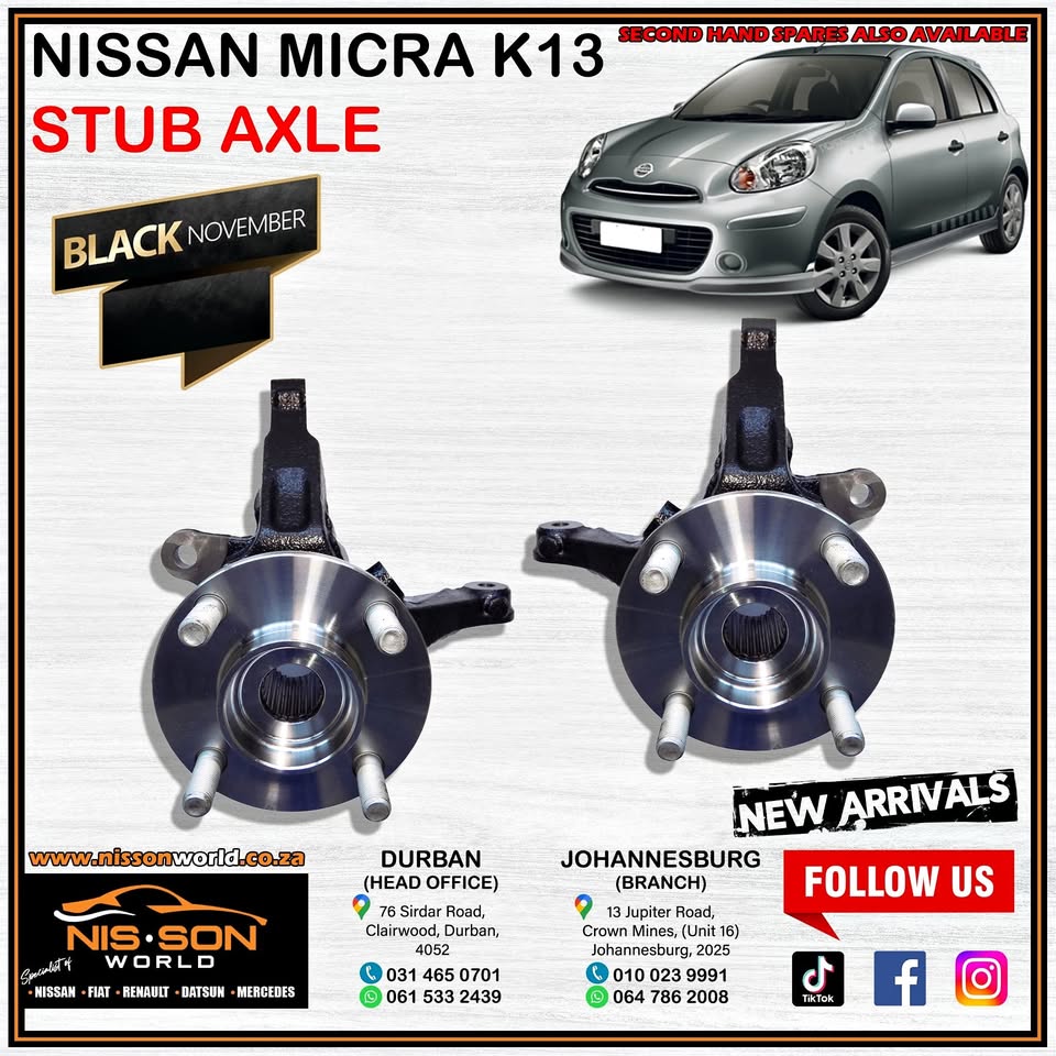 Nissan Micra K13 Stub Axle - Private Seller Nissan Micra K13 Stub Axle - Private Seller
