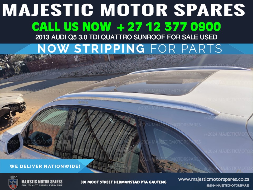 For Sale: 2013 Audi Q5 3.0 TDI Quattro Panoramic Sunroof (Second Hand) - Private Seller