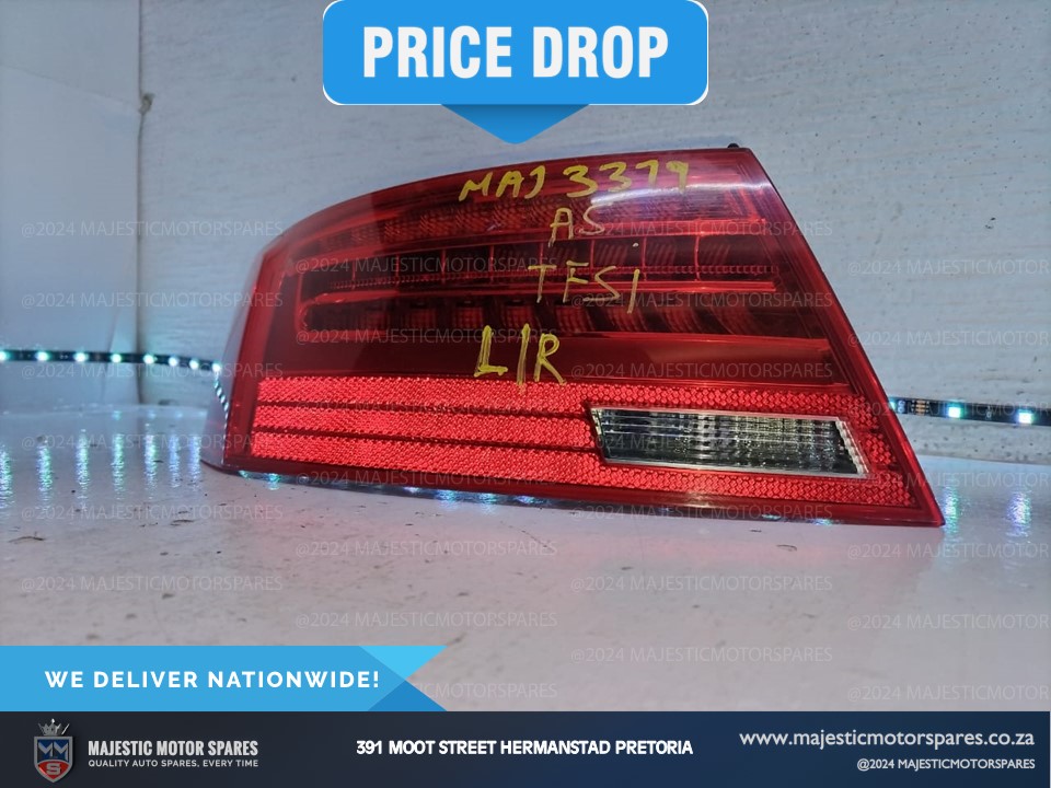 Audi A5 2013 tail light for sale. Top-grade used replacement