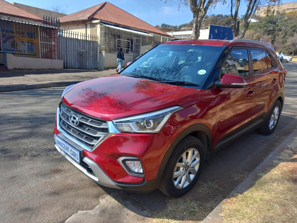 2021 HYUNDAI CREATA SUV 1.6 ENGINE PETROL, MANUAL, MAROON COLOR, MILEAGE