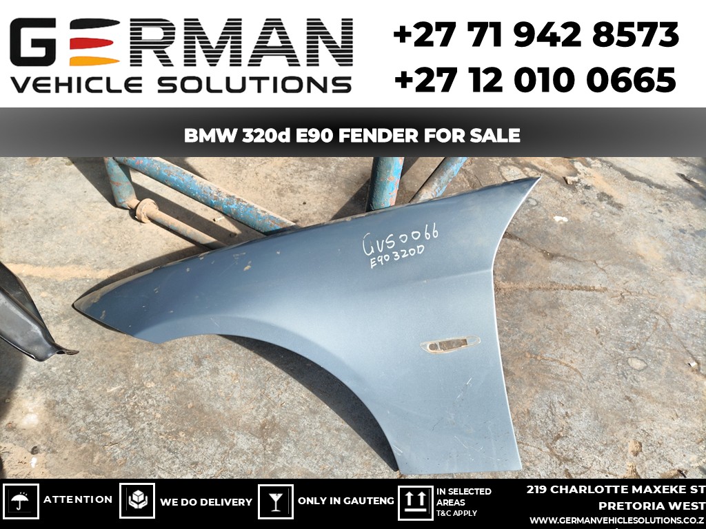 BMW 320d e90 front fender for sale used oem body panel replacement
