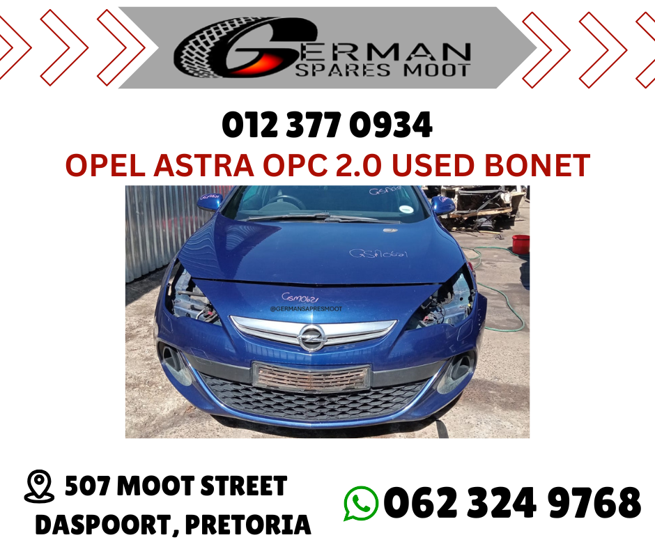 OPEL ASTRA OPC 2.0 Used Bonnet for Sale! - Private Seller OPEL ASTRA OPC 2.0 Used Bonnet for Sale! - Private Seller