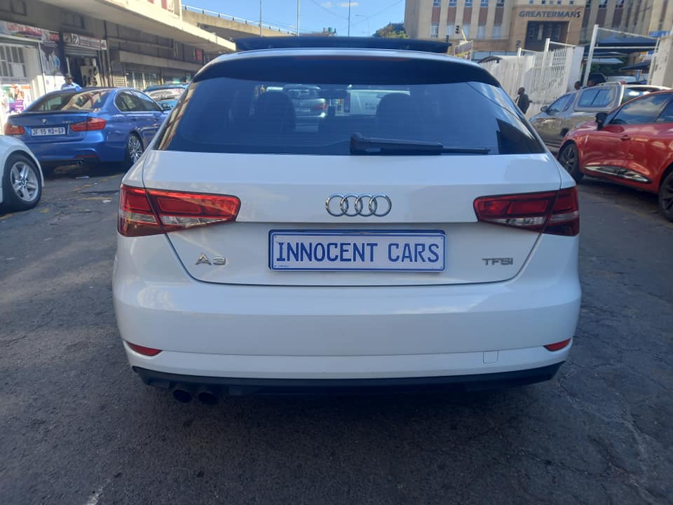 2017 AUDI A3 3DOOR SPORT BACK 1.0 TFSI AUTOMATIC PETROL, MILEAGE 129000KM, COLOUR WHITE