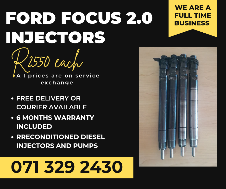 FORD FOCUS 2.0 INJECTORS FOR SALE WITH WARRANTY INCLUDED - Private Seller FORD FOCUS 2.0 INJECTORS FOR SALE WITH WARRANTY INCLUDED - Private Seller