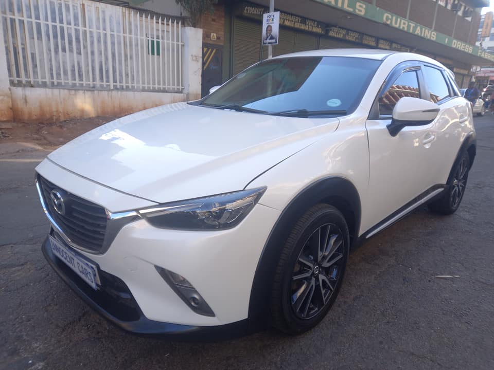 2018 MAZDA CX3 2.0 PETROL, AUTOMATIC TRANSMISSION, WHITE COLOUR, MILEAGE 56000KM