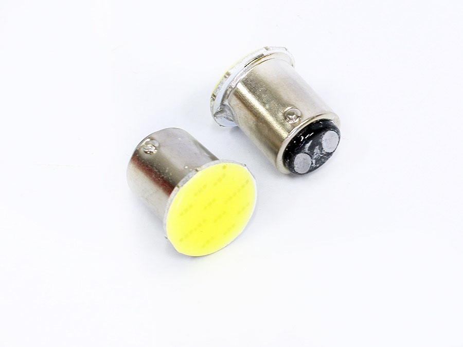Double Contact COB LED White Bulb (pair)