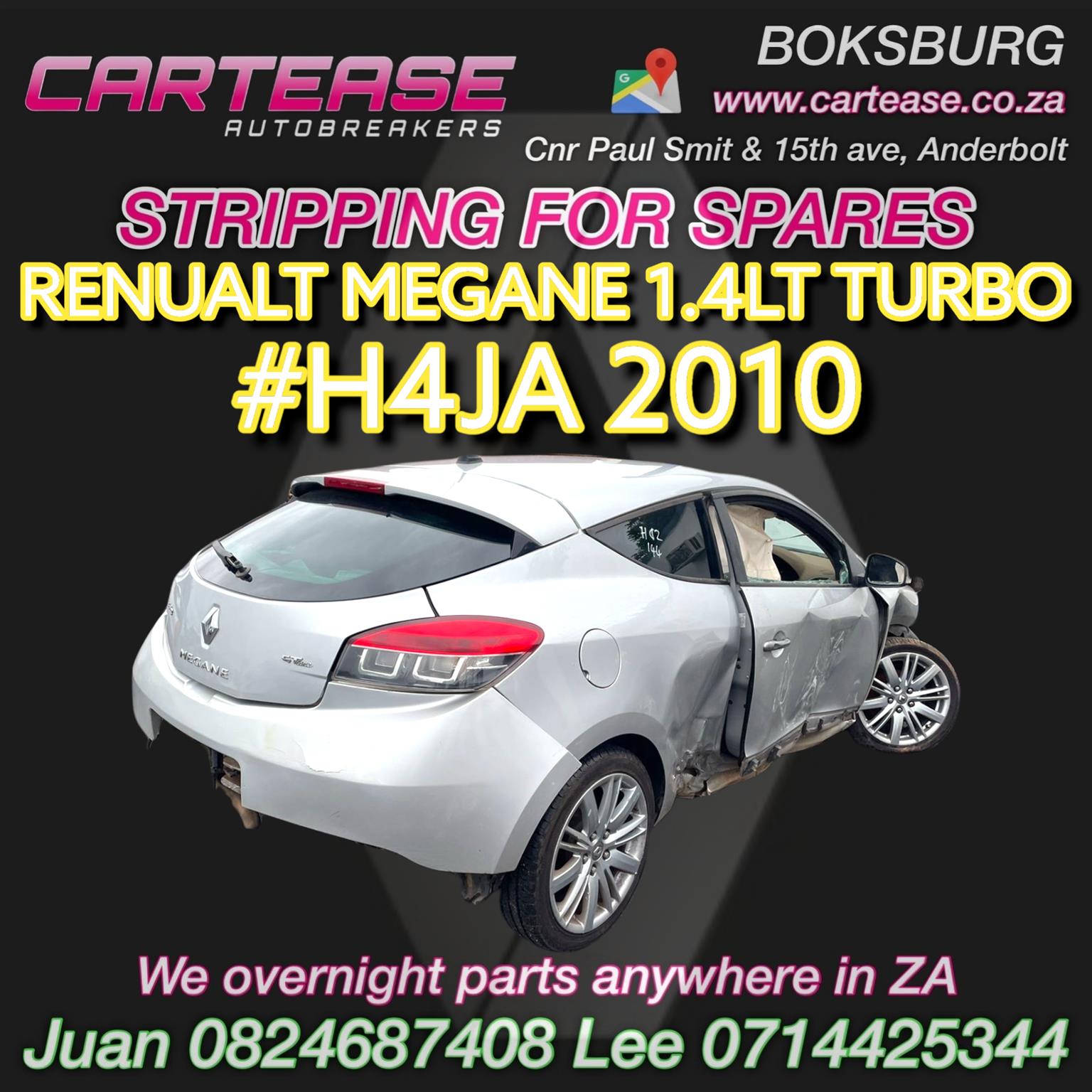RENAULT MEGANE 1.4LT TURBO #H4JA 2010 - Private Seller