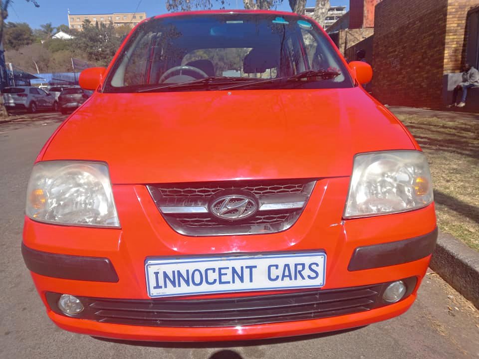 2007 HYUNDAI ATOS PRIME 1.1 GLS PETROL, MANUAL, RED IN COLOR, MILEAGE