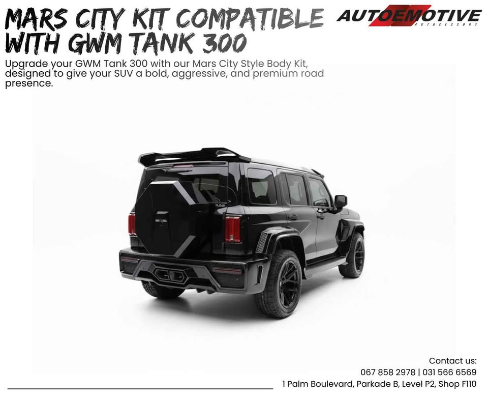 MARS CITY COMPATIBLE WITH GWM TANK 300 - Private Seller MARS CITY COMPATIBLE WITH GWM TANK 300 - Private Seller