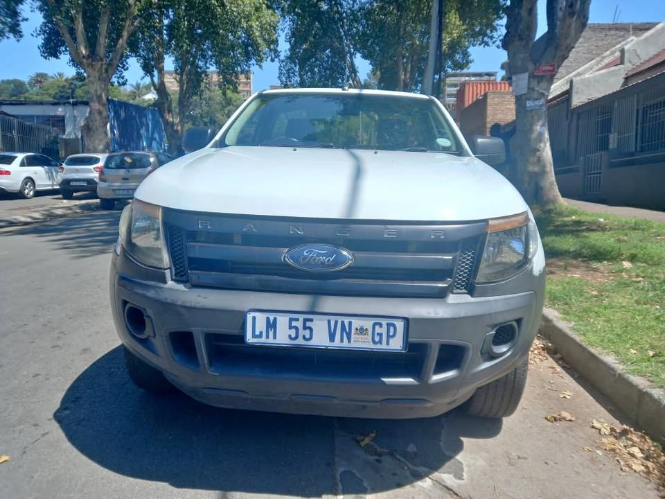 2014 Ford Ranger Single Cab 2.2 Diesel, Manual , White Color, Mileage