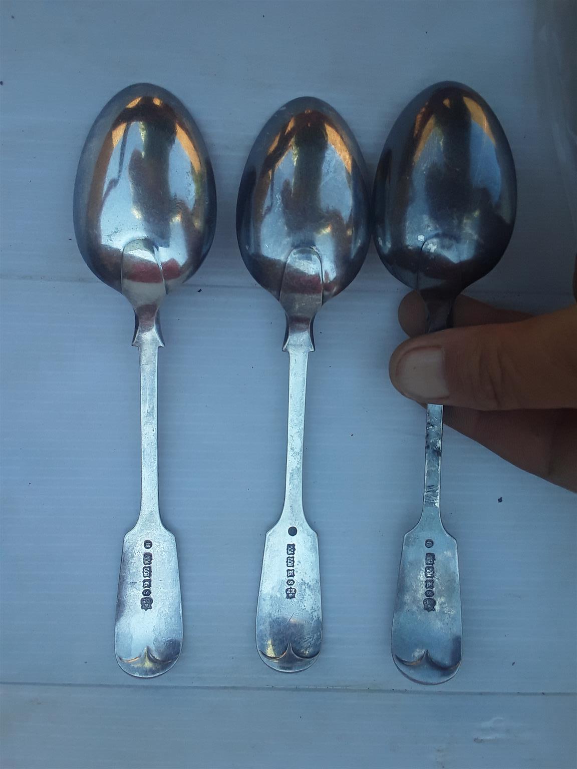 vintage silver cutlery