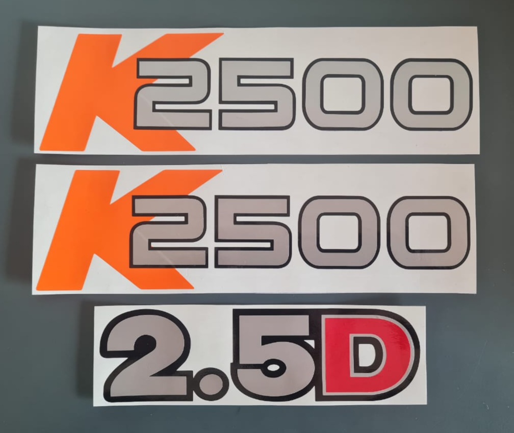 KIA K2500 stickers decals badges - Private Seller KIA K2500 stickers decals badges - Private Seller