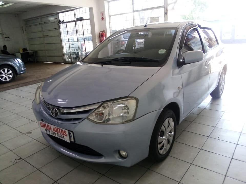 2012 Toyota Etios 1.5 81000km SkyBlue Manual Petrol
