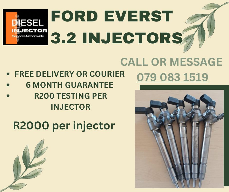 FORD EVEREST 3.2 INJECTORS FOR SALE WITH WARRANTY INCLUDED - Private Seller FORD EVEREST 3.2 INJECTORS FOR SALE WITH WARRANTY INCLUDED - Private Seller