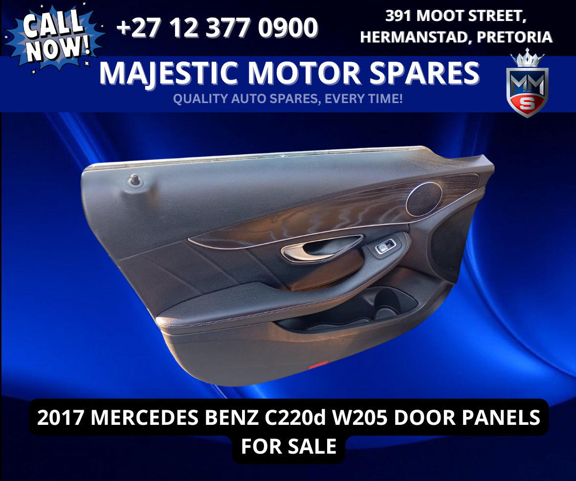 Used 2017 Mercedes Benz C220d W205 Door Panels for Sale - Private Seller Used 2017 Mercedes Benz C220d W205 Door Panels for Sale - Private Seller