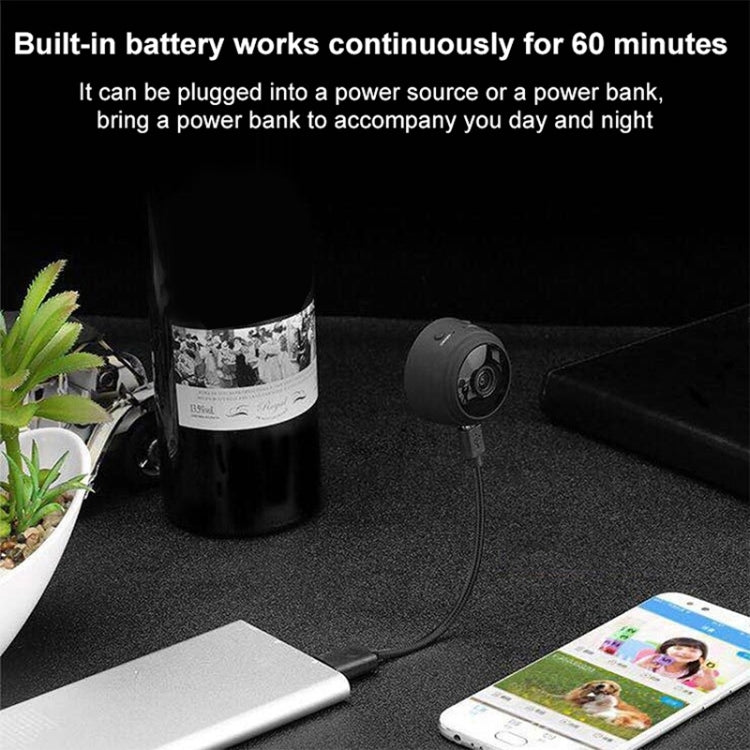 Miniature Spy Camera Portable HD1080P with Night Vision Motion Sensor + more NEW